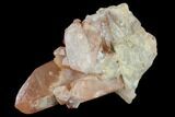 Natural, Red Quartz Crystal Cluster - Morocco #134224-1